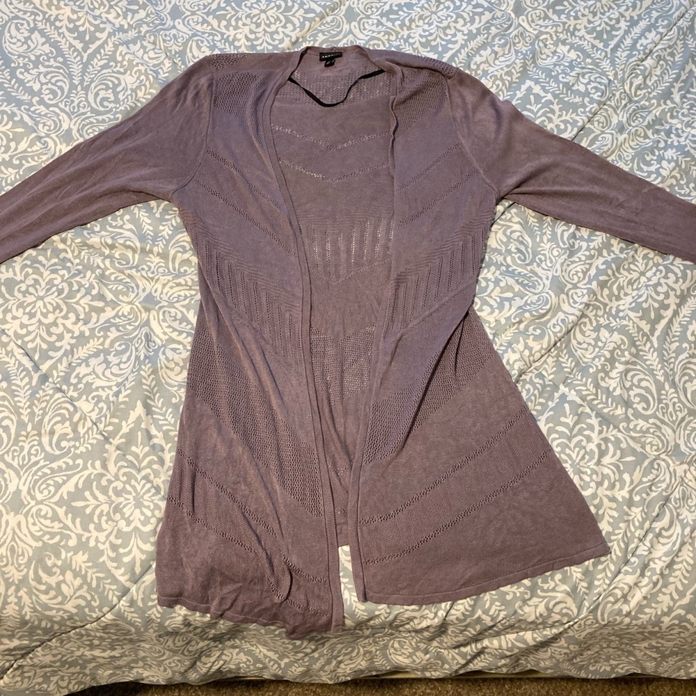 Size 2 Torrid long cardigan sweater.